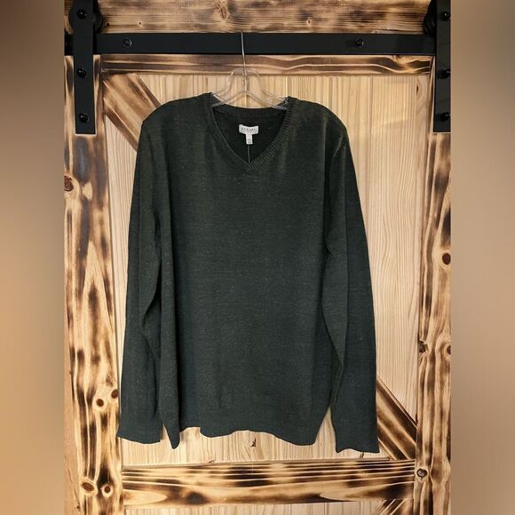 NWT Mens Heather Sweater Green XXL - Picture 2 of 8